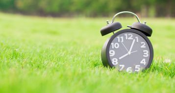 What time of day should I mow my lawn?